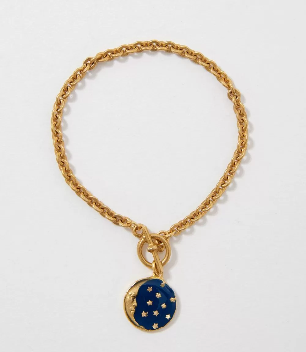 Enamel Moon Bracelet>Karen Kane Outlet