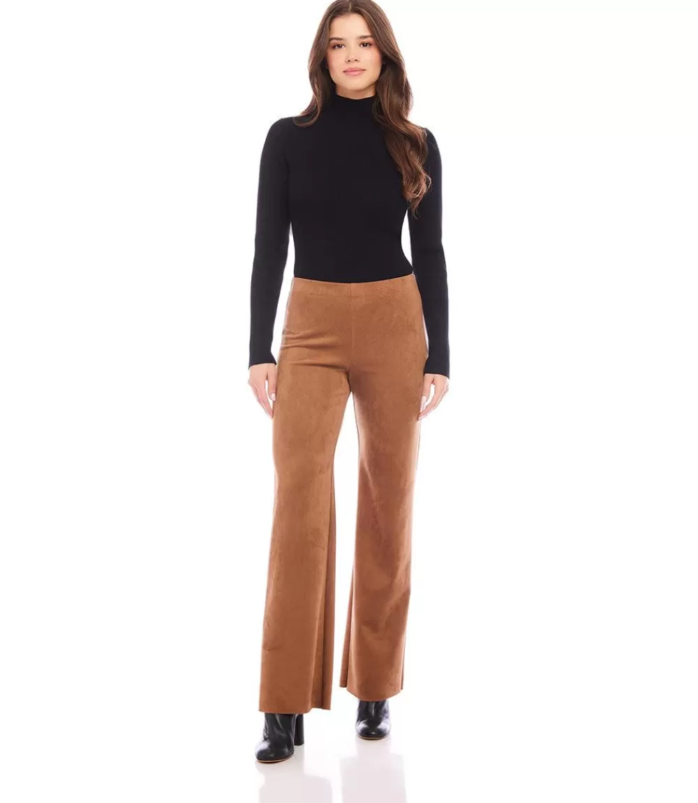 Faux Suede Presley Pants>Karen Kane Hot