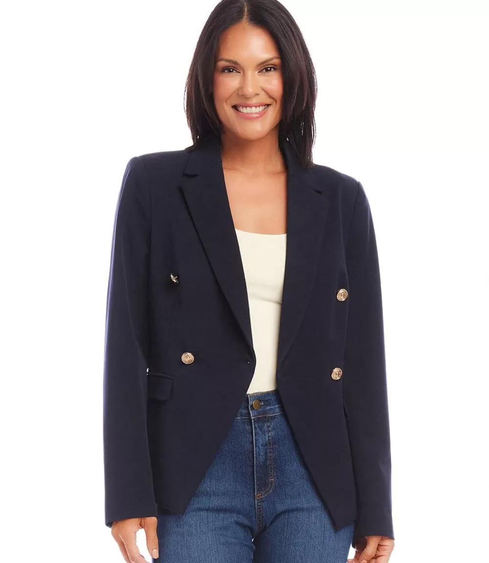 Fitted Blazer>Karen Kane Cheap