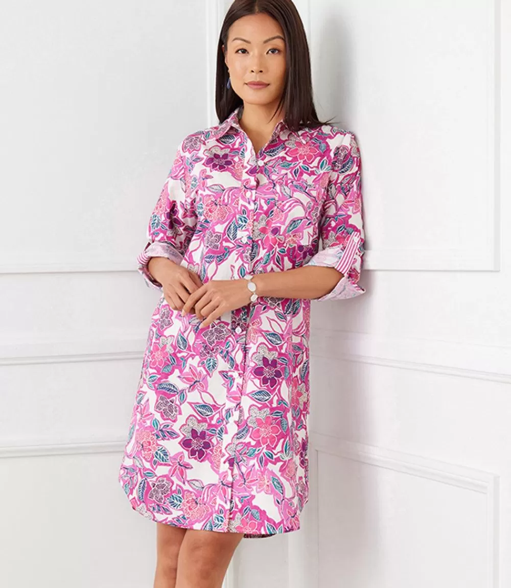 Floral Shirtdress>Karen Kane Shop