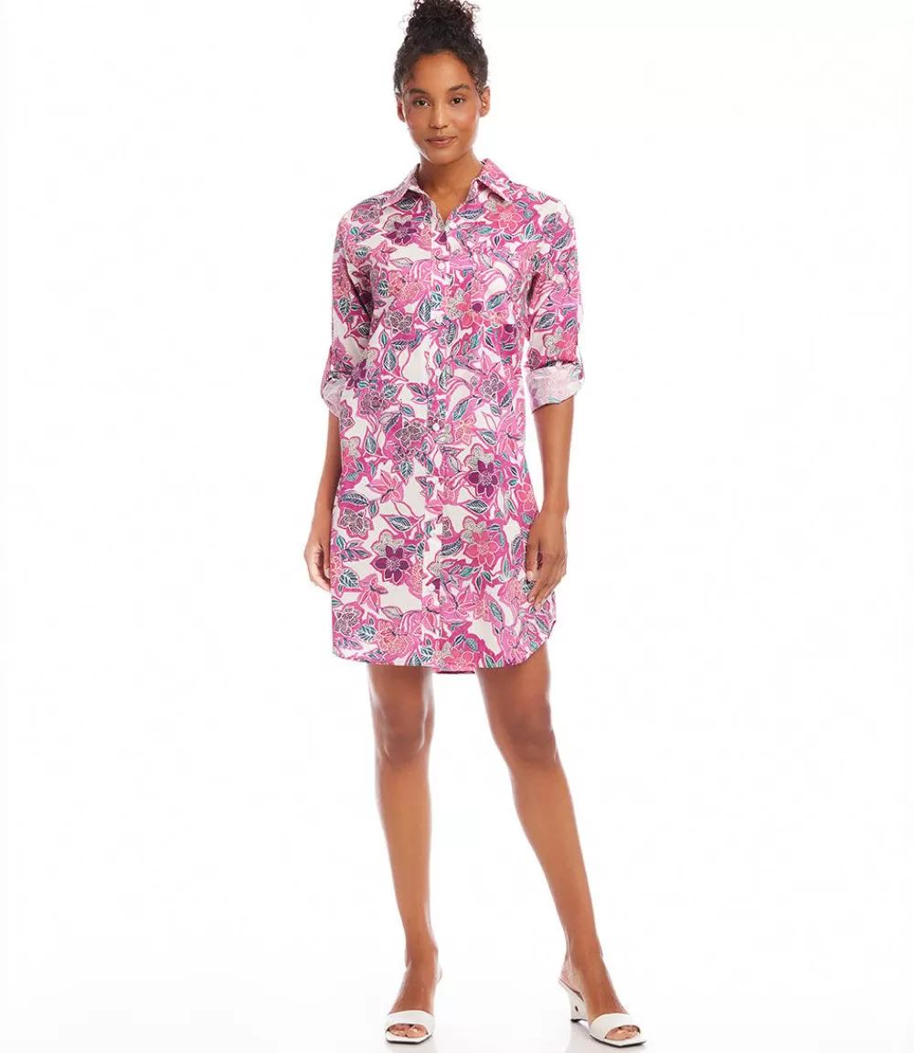 Floral Shirtdress>Karen Kane Shop