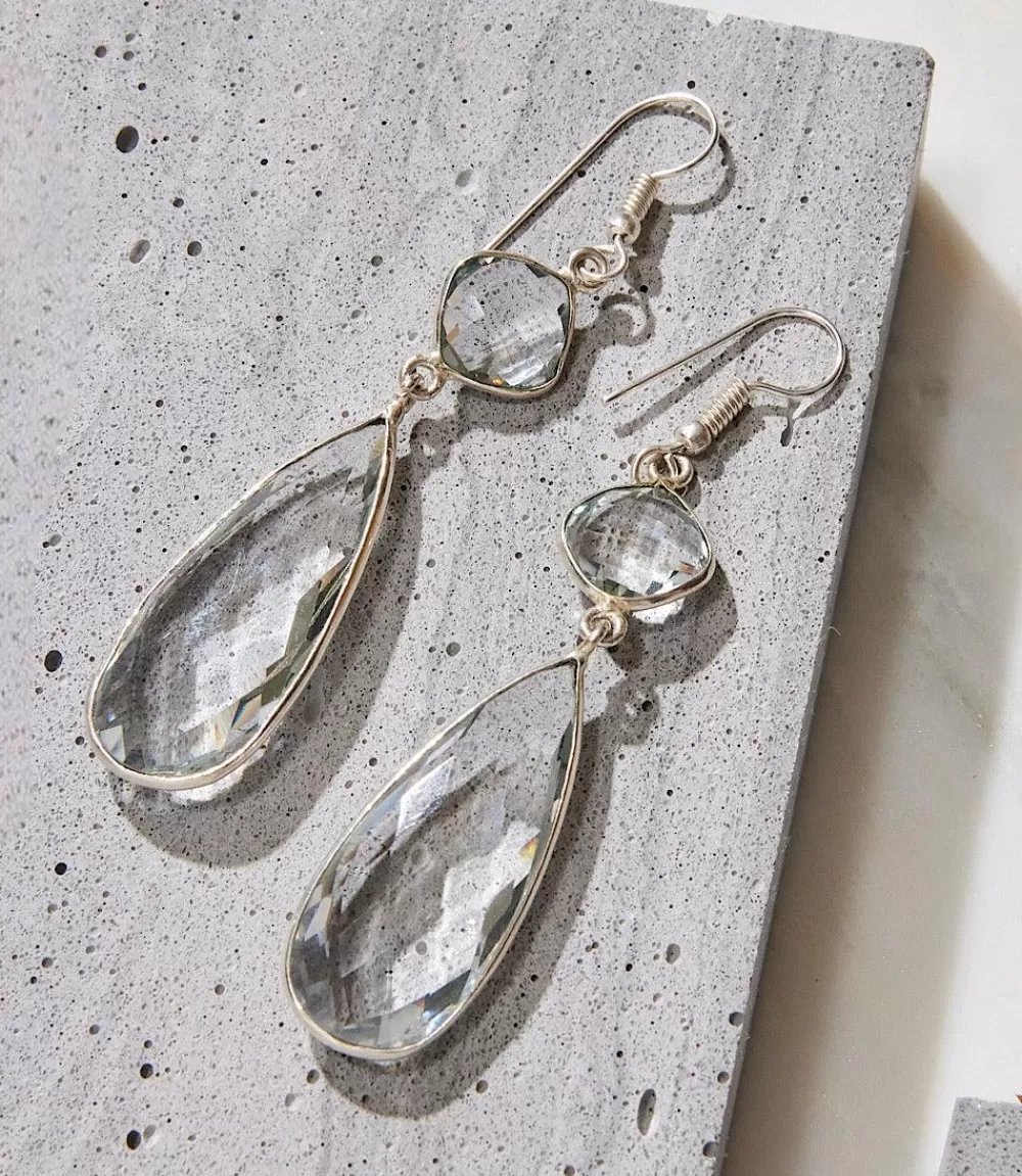 Gemstone Drop Earrings>Karen Kane Hot