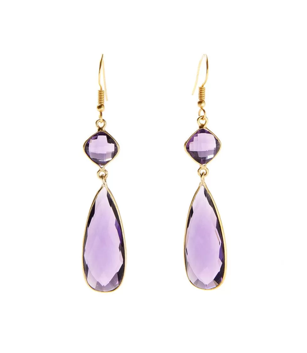 Gemstone Drop Earrings>Karen Kane Best Sale