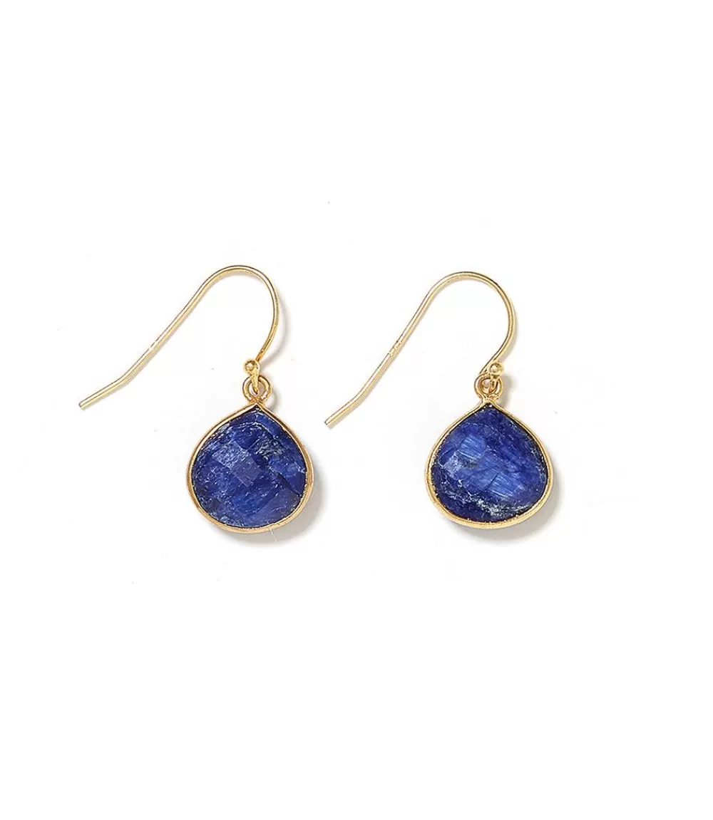 Gemstone Pear Drop Earrings>Karen Kane Best Sale