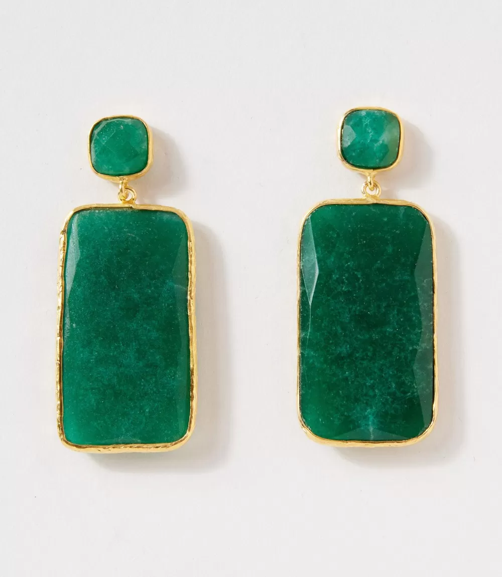 Gemstone Statement Earrings>Karen Kane Best Sale