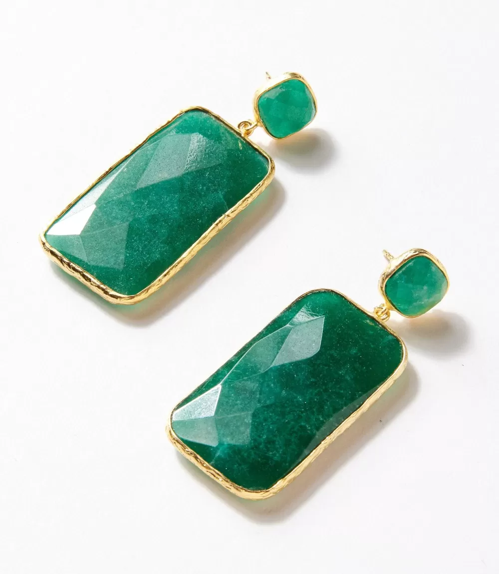 Gemstone Statement Earrings>Karen Kane Best Sale