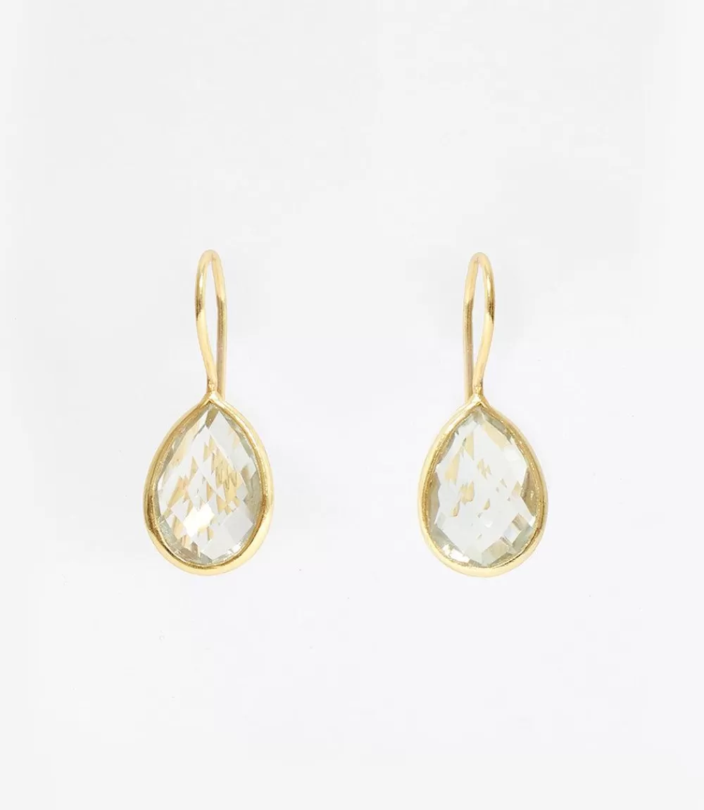 Gemstone Teardrop Earrings>Karen Kane Cheap