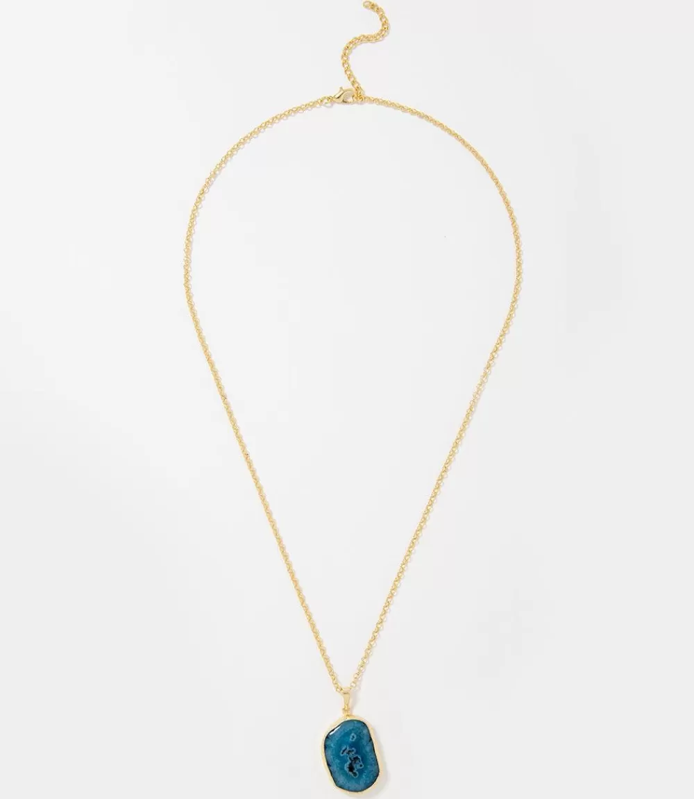 Geode Pendant Necklace>Karen Kane Store