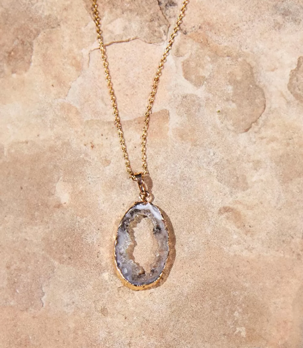 Geode Pendant Necklace>Karen Kane Best Sale