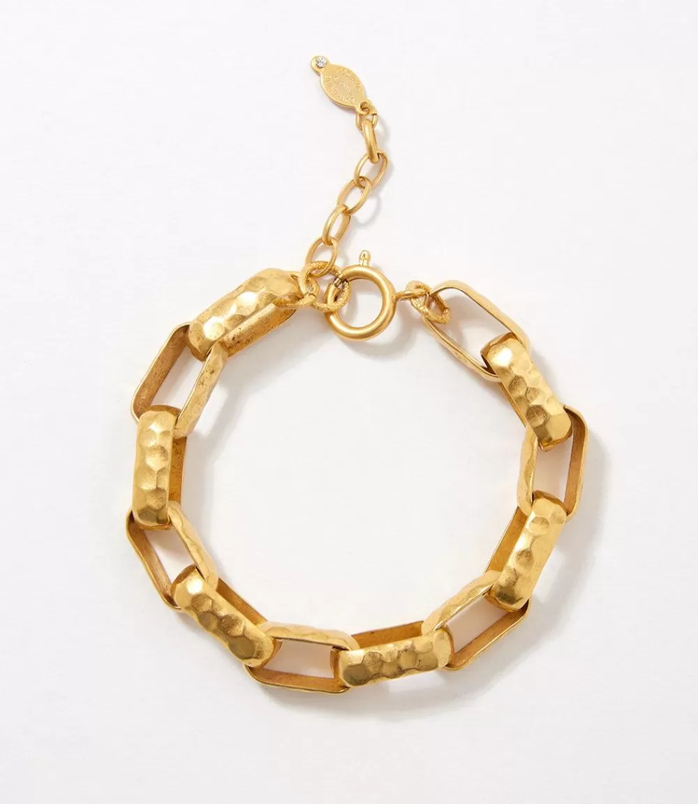 Hammered Chain Link Bracelet>Karen Kane Fashion