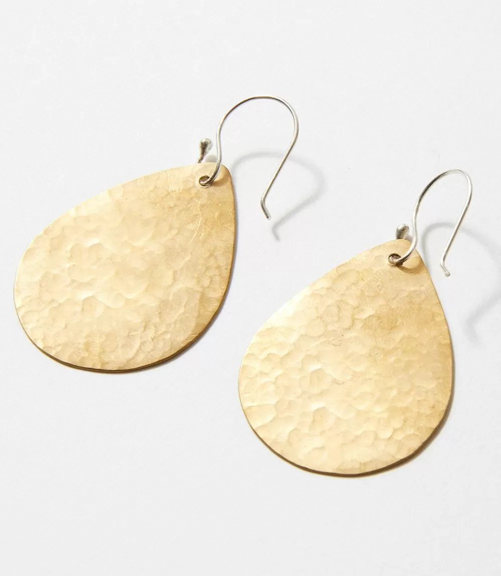 Hammered Teardrop Earrings>Karen Kane Best Sale