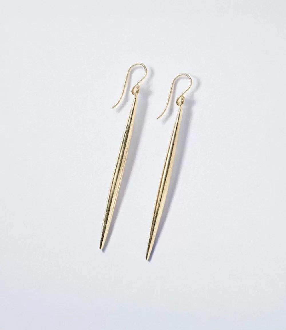 Kenyan Brass Earrings>Karen Kane Shop