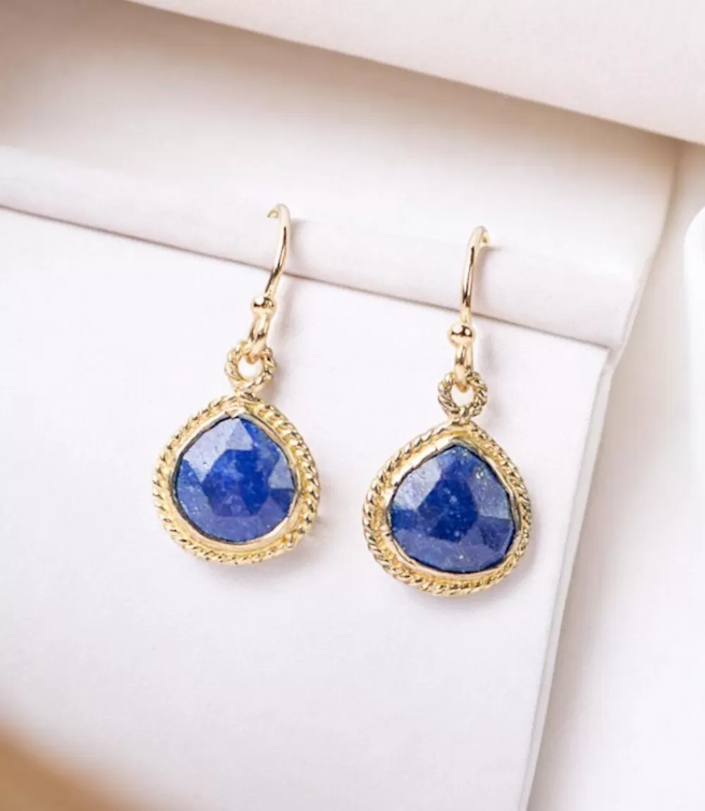 Stone Drop Earrings>Karen Kane New