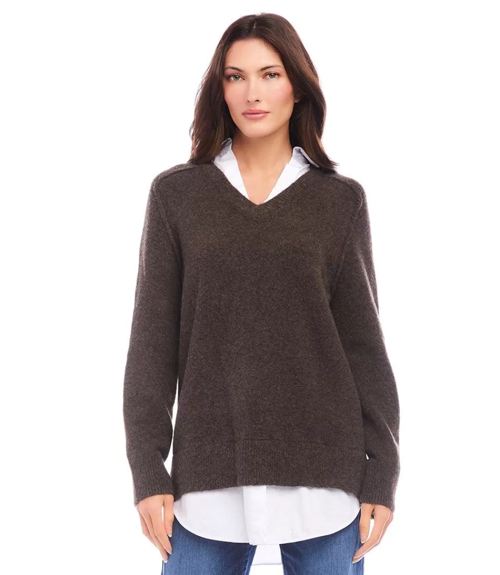 Layered Sweater>Karen Kane Discount