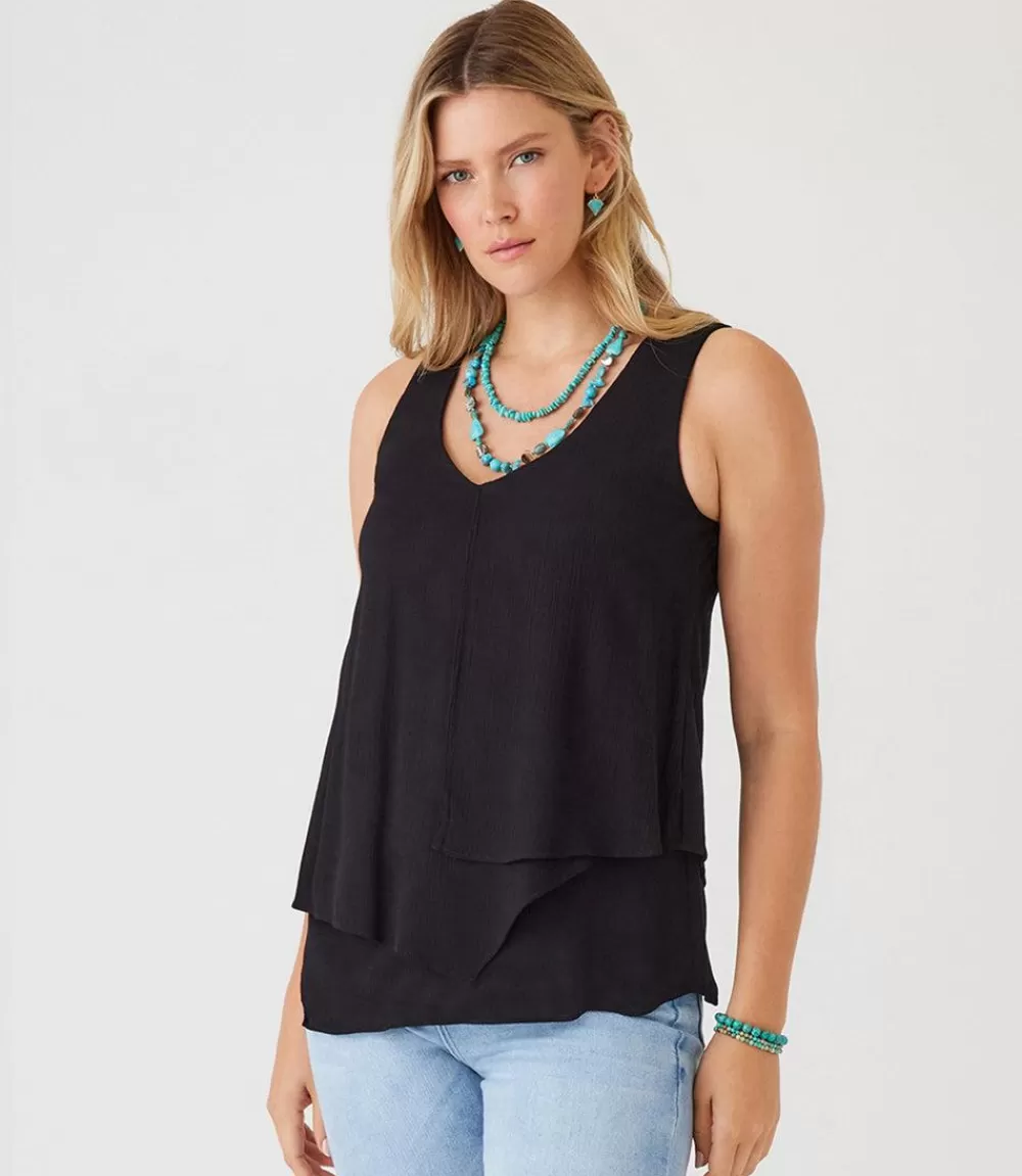 Layered Tank>Karen Kane New