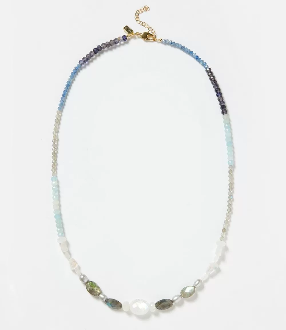 Long Beaded Necklace>Karen Kane New