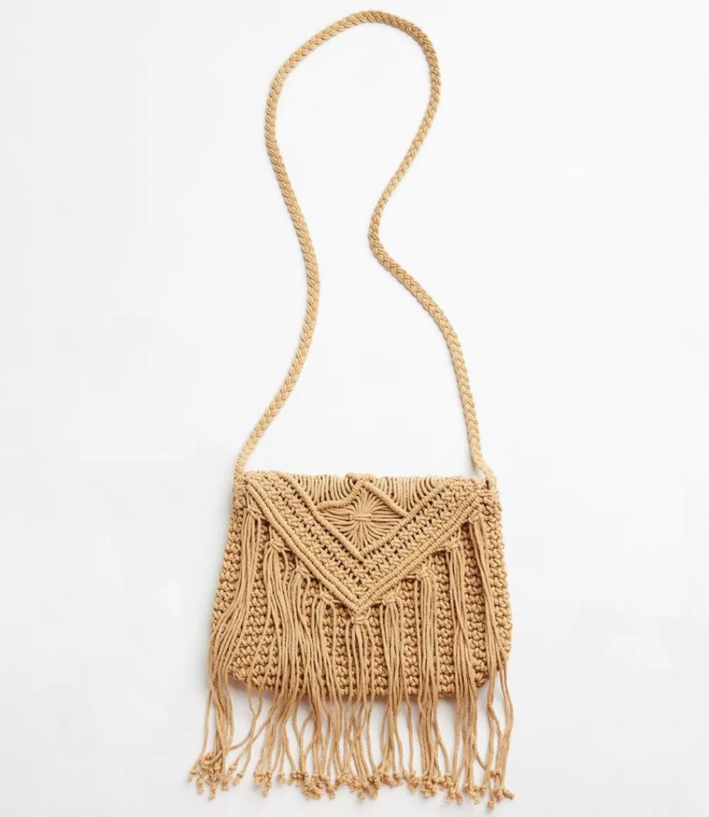 Macrame Crossbody Bag>Karen Kane Cheap