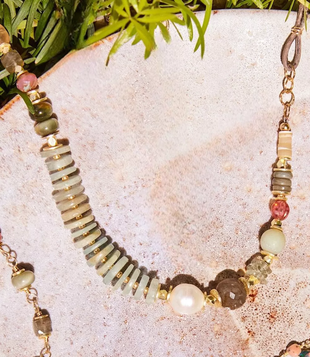 Mixed Gemstone Necklace>Karen Kane Shop