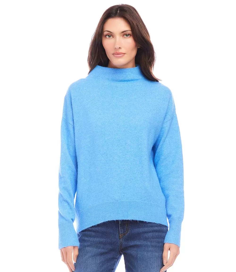 Mock Neck Sweater>Karen Kane Cheap