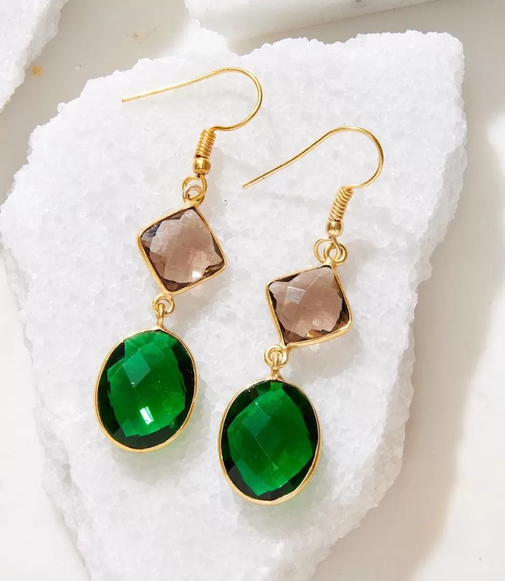 Multi Gemstone Earrings>Karen Kane Sale