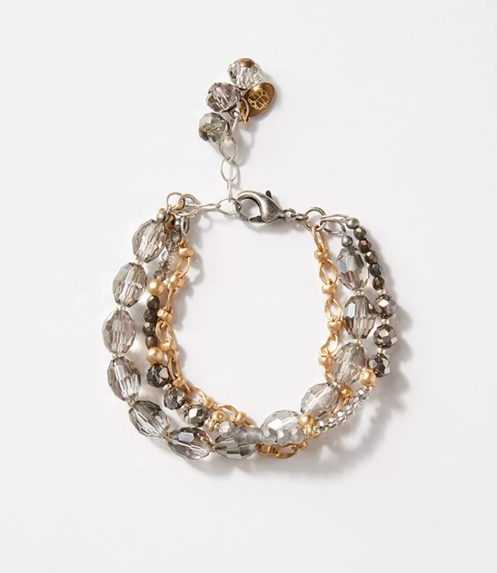 strand Crystal Bracelet>Karen Kane New