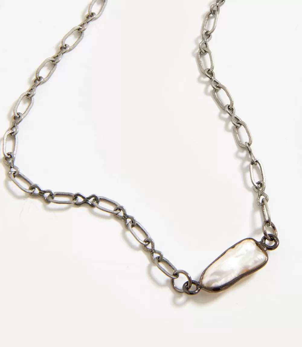 Natural Mother of Pearl Necklace>Karen Kane Sale