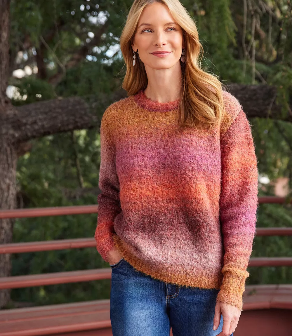 Ombre Boucle Sweater>Karen Kane Cheap