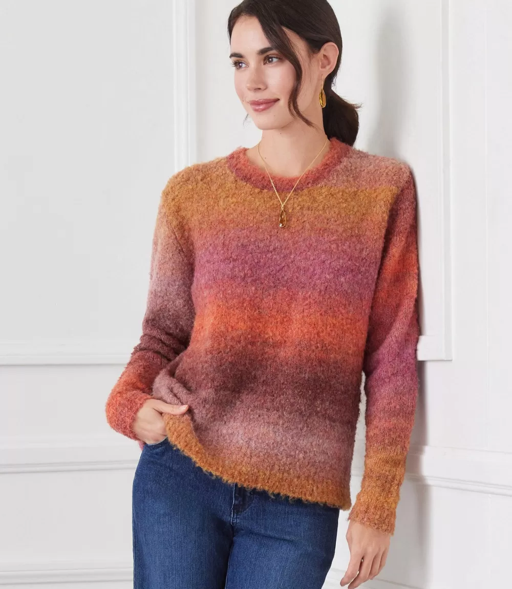 Ombre Boucle Sweater>Karen Kane Cheap