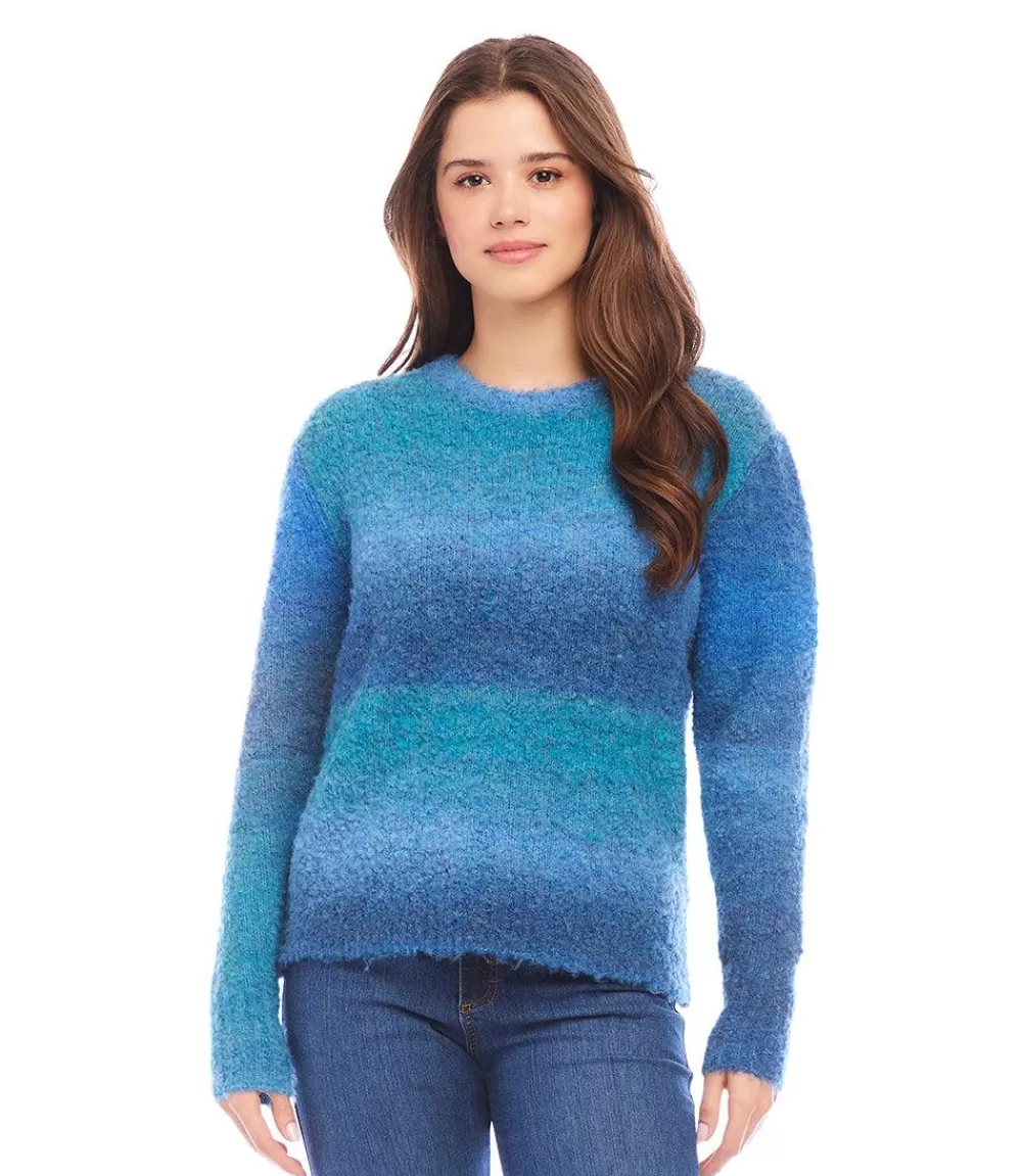 Ombre Boucle Sweater>Karen Kane Flash Sale