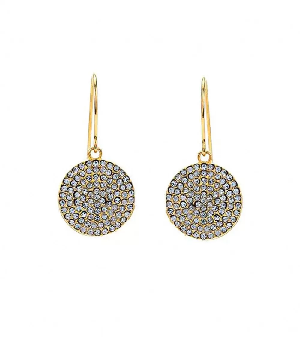 Pavé Disc Earrings>Karen Kane Online