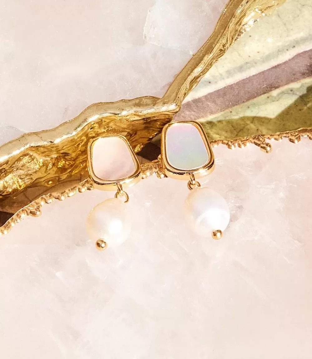 Pearl Drop Earrings>Karen Kane Flash Sale