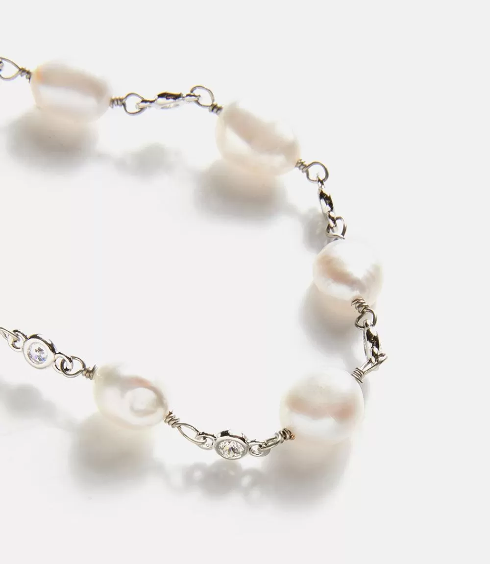 Pearl Station Bracelet>Karen Kane Hot