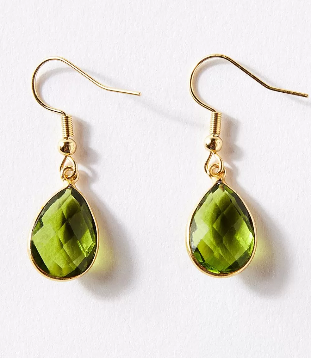 Peridot Gemstone Earrings>Karen Kane Clearance