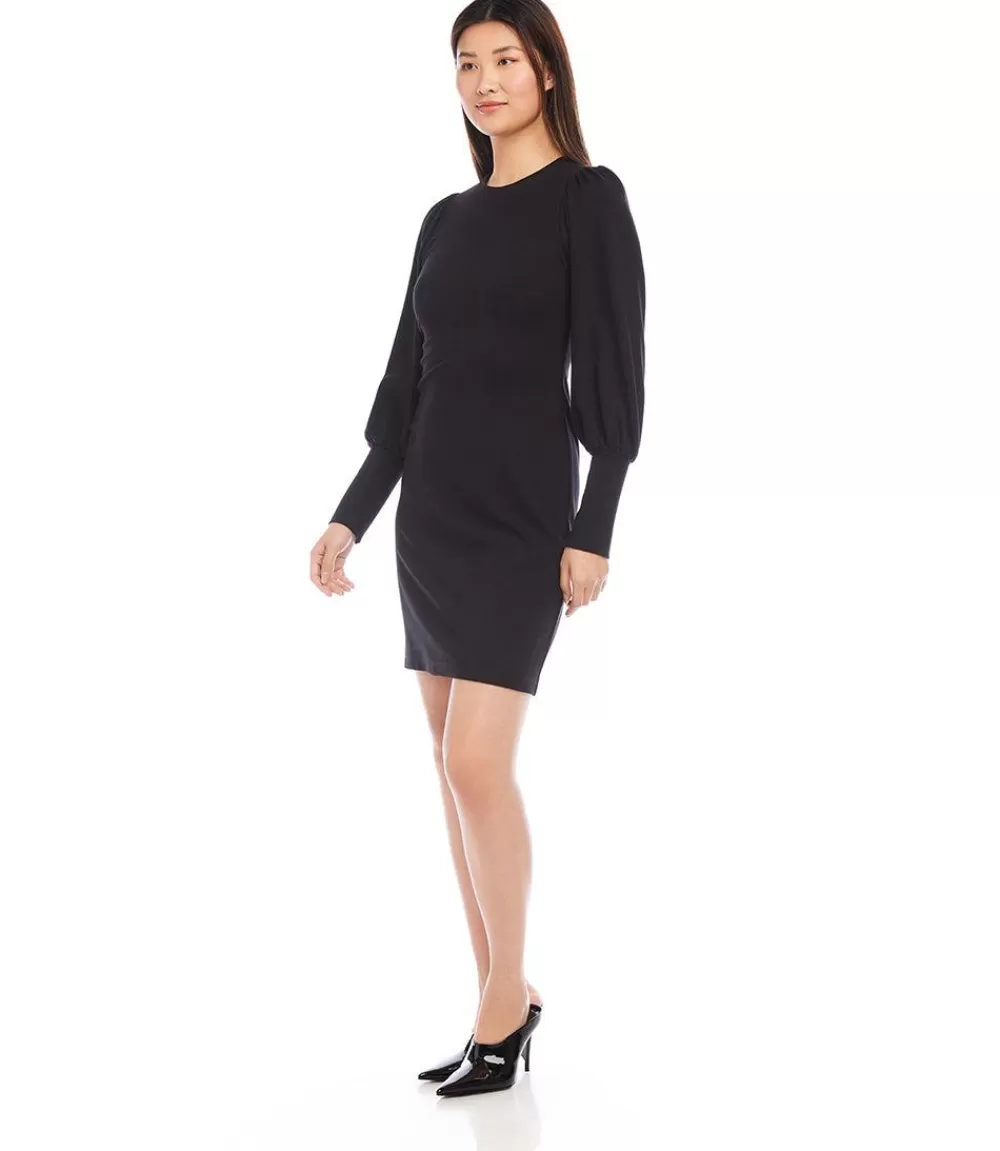 Petite Size Bishop Sleeve Dress>Karen Kane Cheap