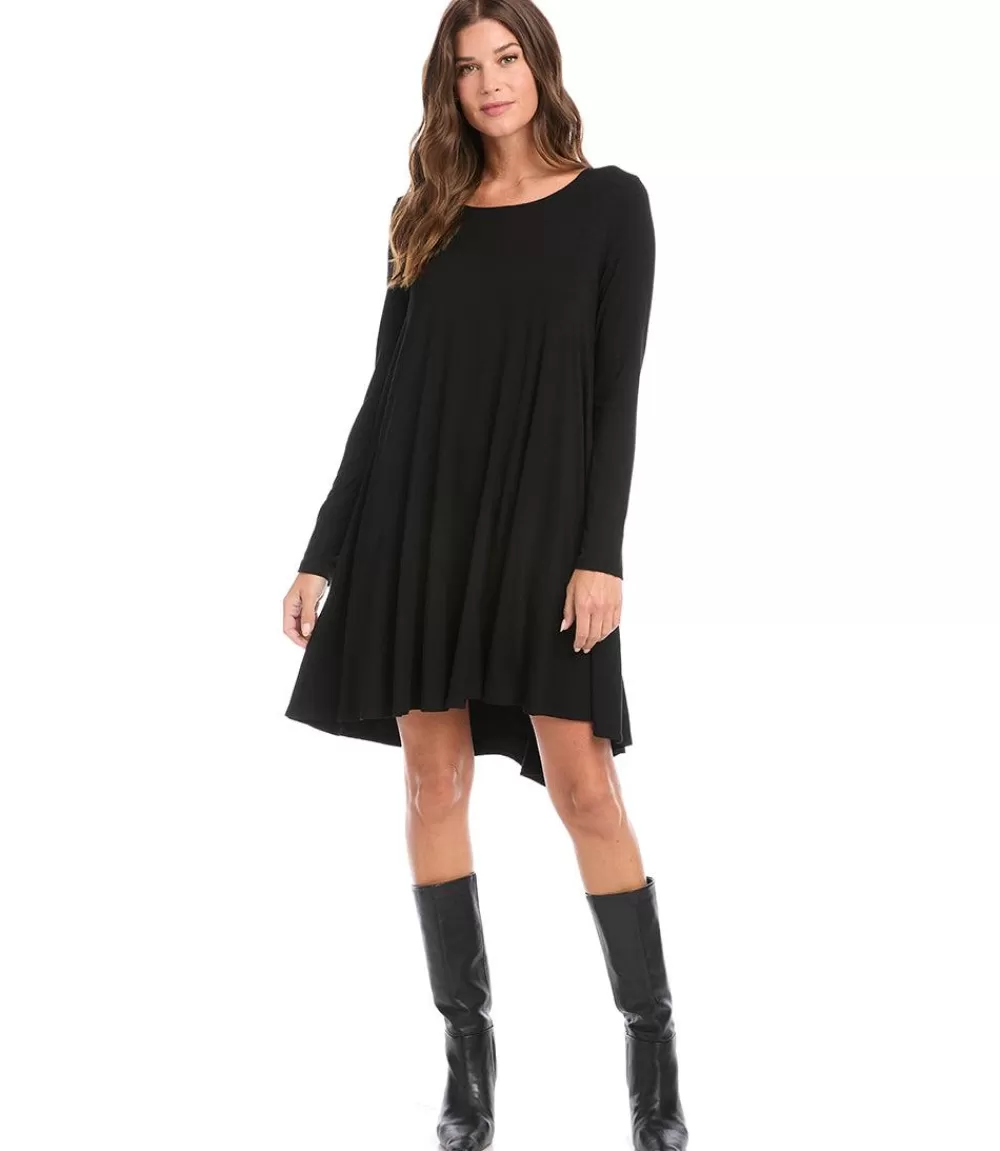 Petite Size Long Sleeve Maggie Dress>Karen Kane Cheap