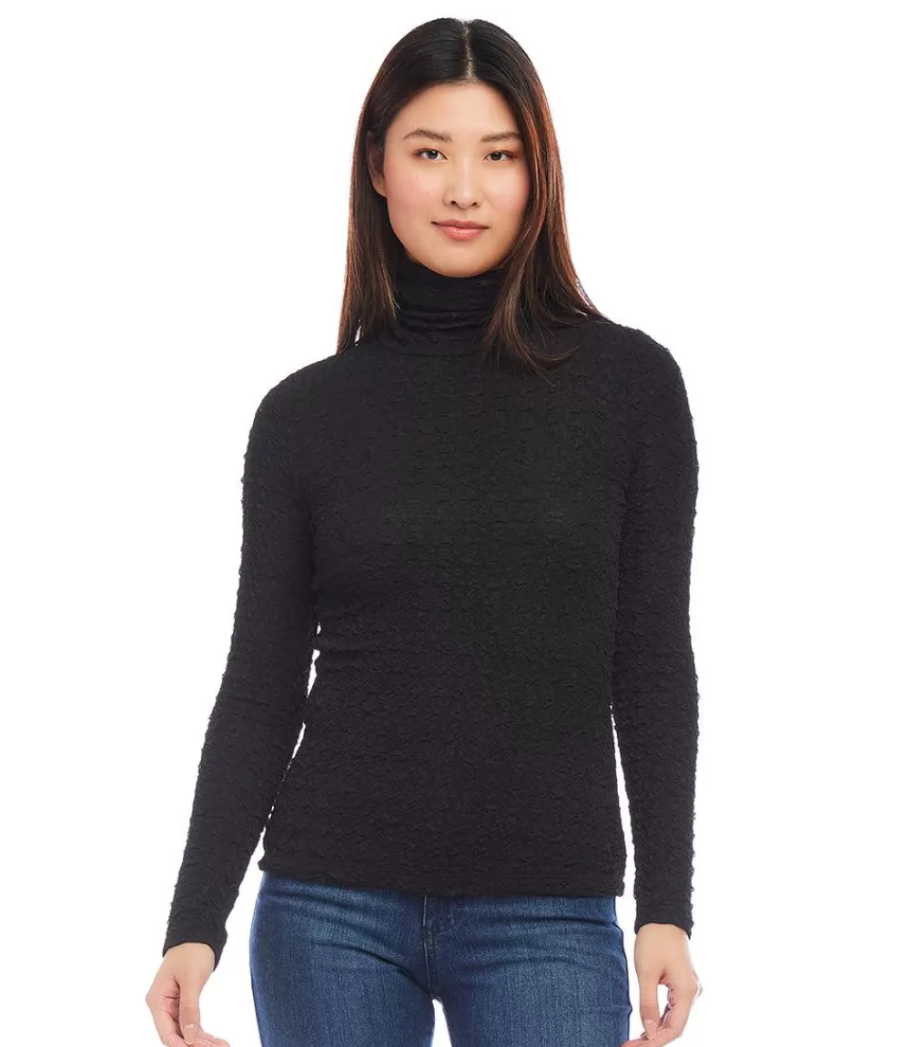 Petite Size Relaxed Neck Top>Karen Kane Clearance