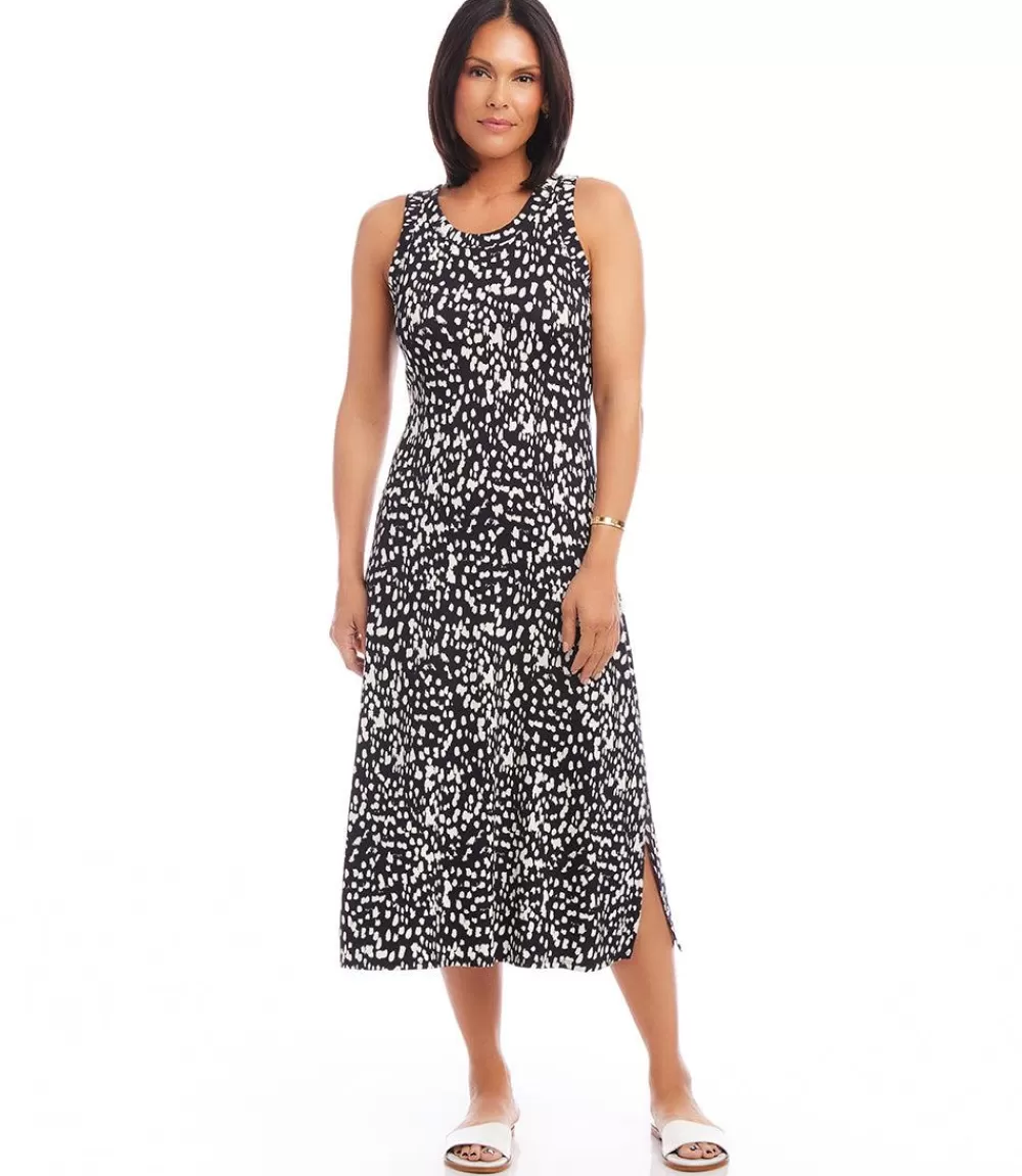 Petite Size Sleeveless Midi Dress>Karen Kane Flash Sale