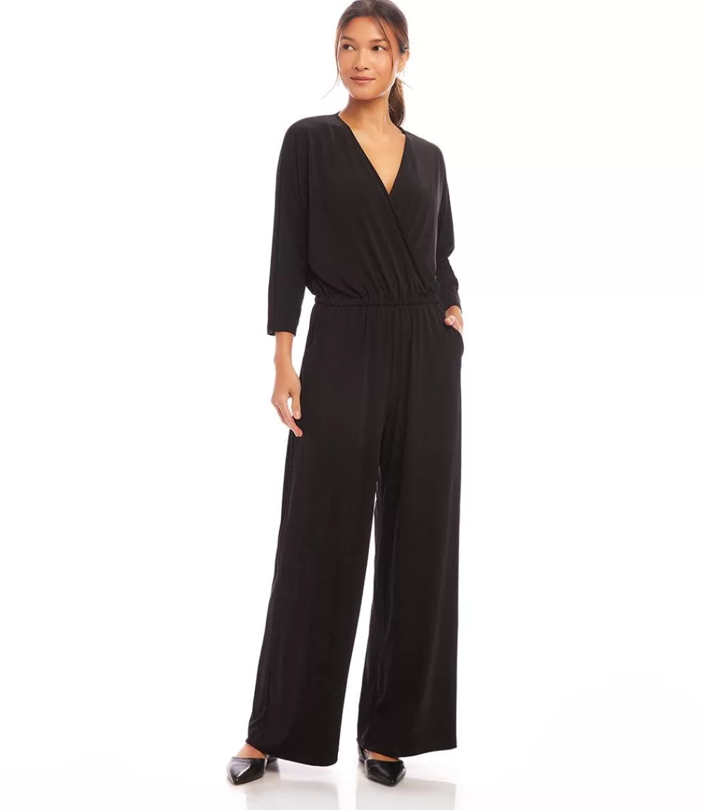 Petite Size Travel Jersey Jumpsuit>Karen Kane Clearance