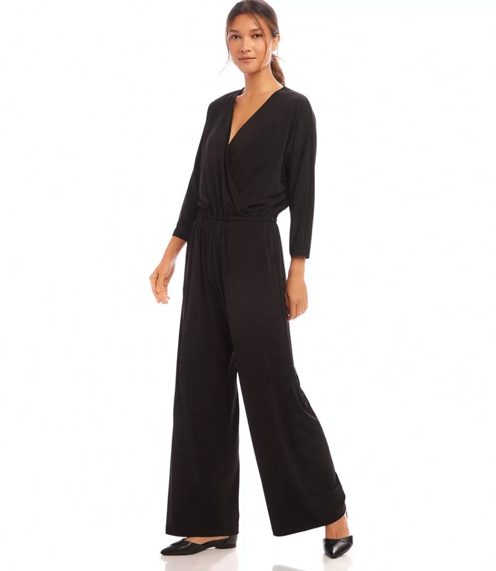 Petite Size Travel Jersey Jumpsuit>Karen Kane Clearance