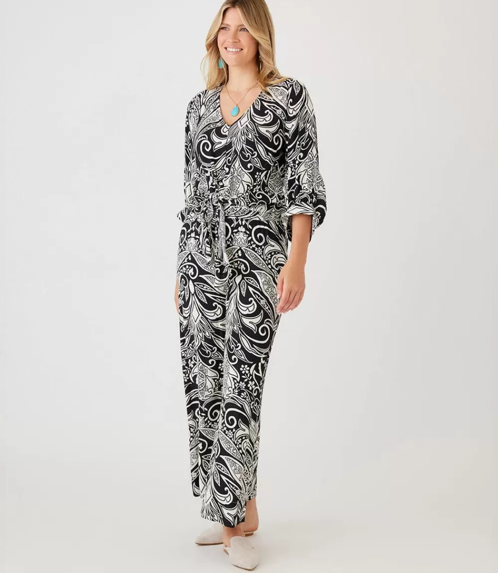 Petite Size Wide Leg Pants>Karen Kane Store