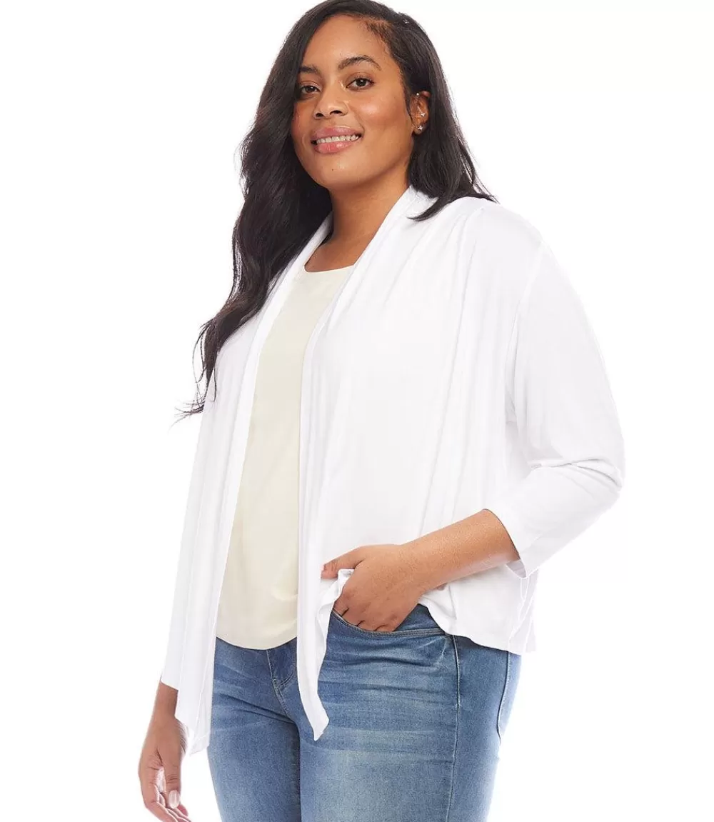 Plus Size Calli Cardigan>Karen Kane Store