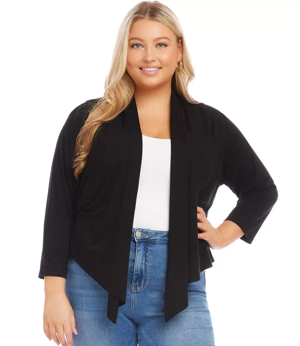 Plus Size Calli Cardigan>Karen Kane Outlet