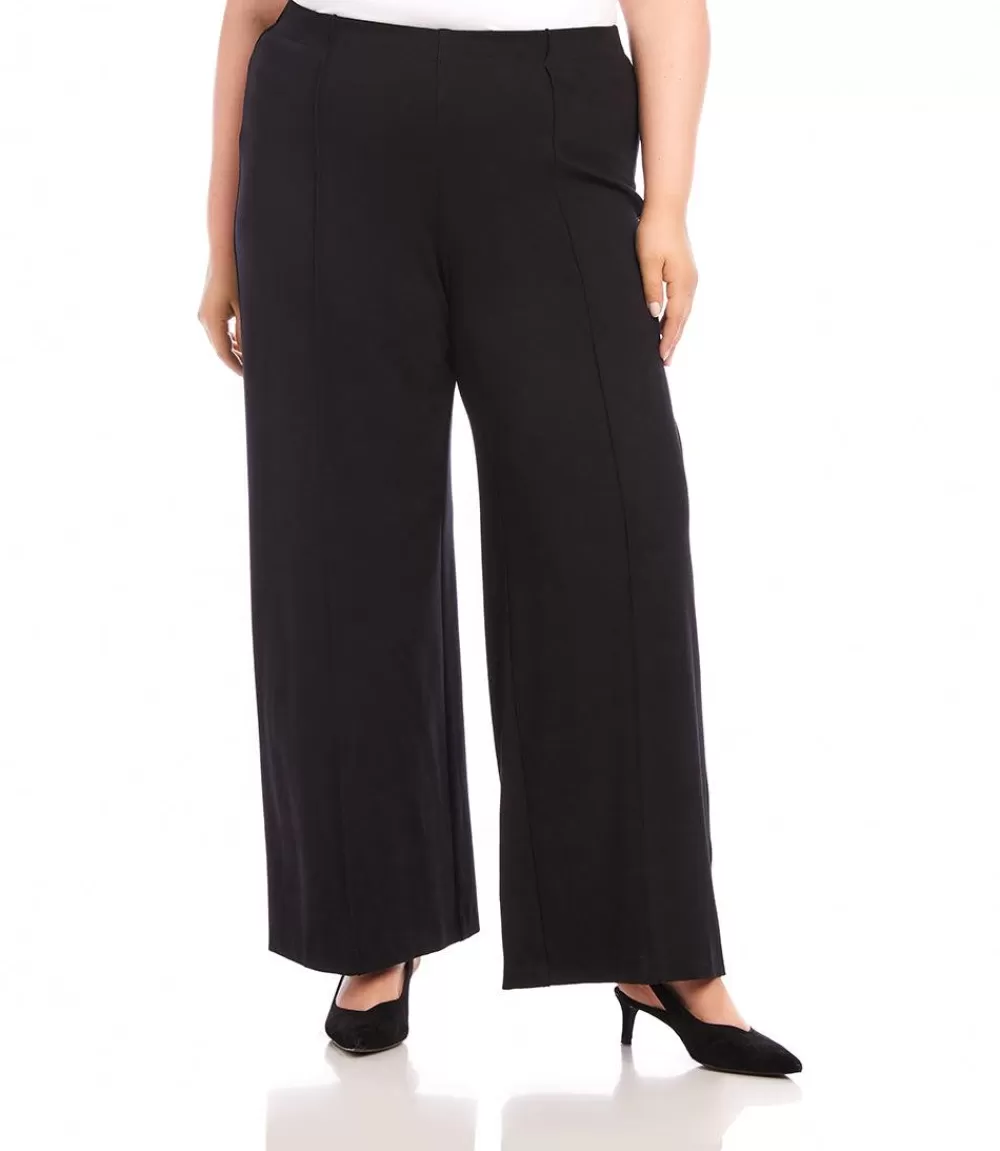 Plus Size Luna Wide Leg Pants>Karen Kane New