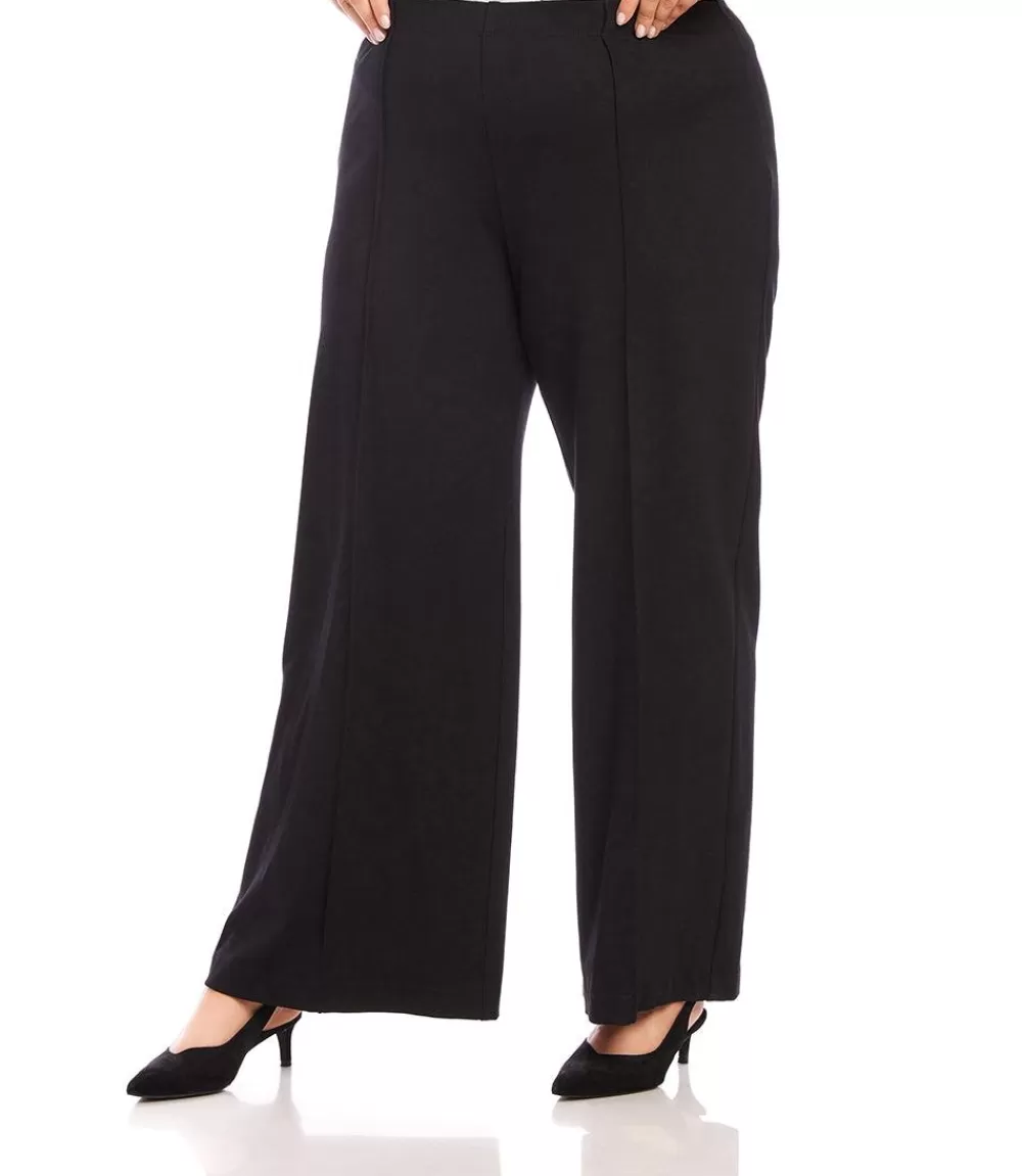 Plus Size Luna Wide Leg Pants>Karen Kane New