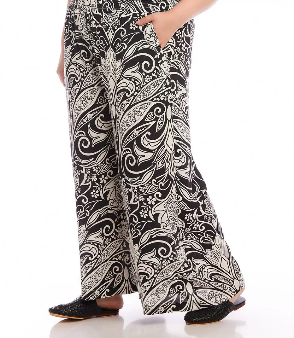 Plus Size Wide Leg Pants>Karen Kane Discount