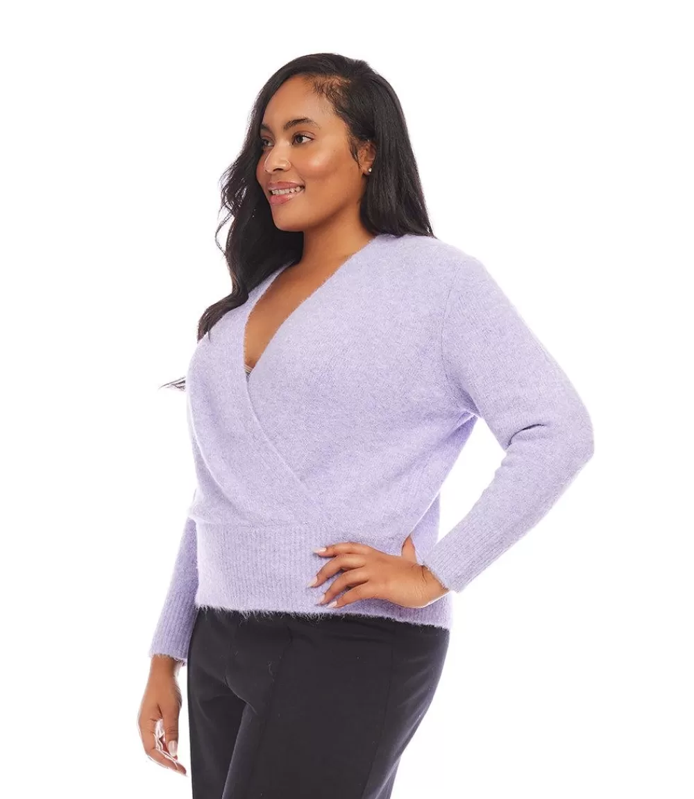 Plus Size Wrap Sweater>Karen Kane Best