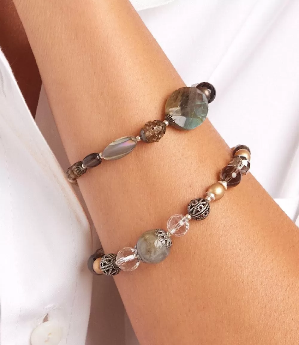 Quartz And Gemstone Bracelet>Karen Kane Cheap