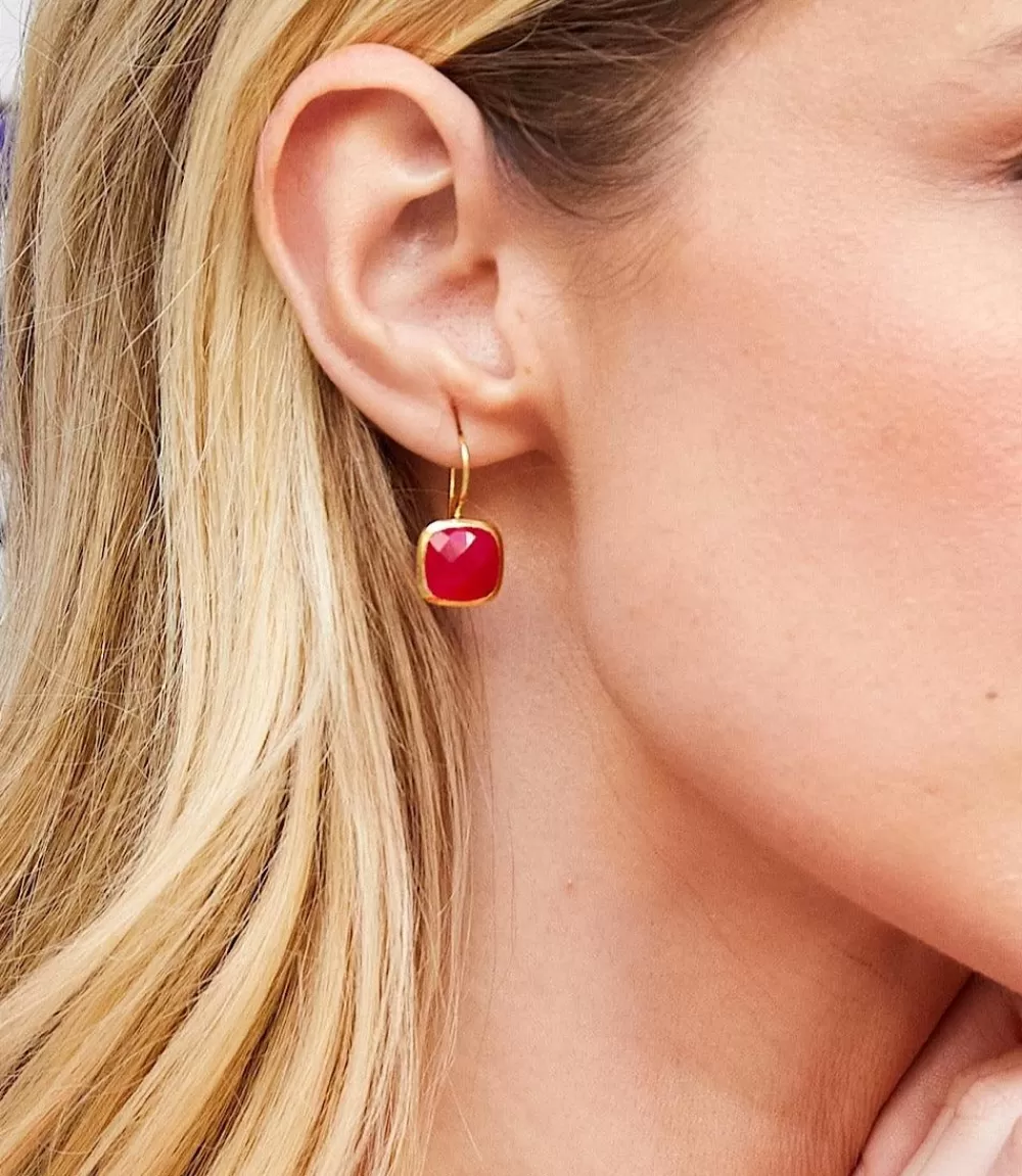 Quartz Drop Earrings>Karen Kane Clearance