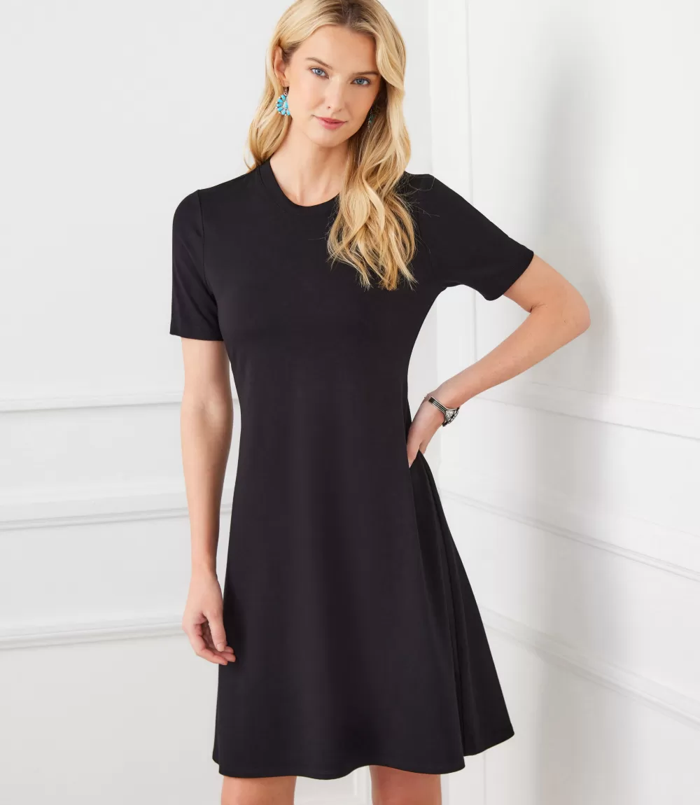 Short Sleeve A-Line Dress>Karen Kane Best Sale