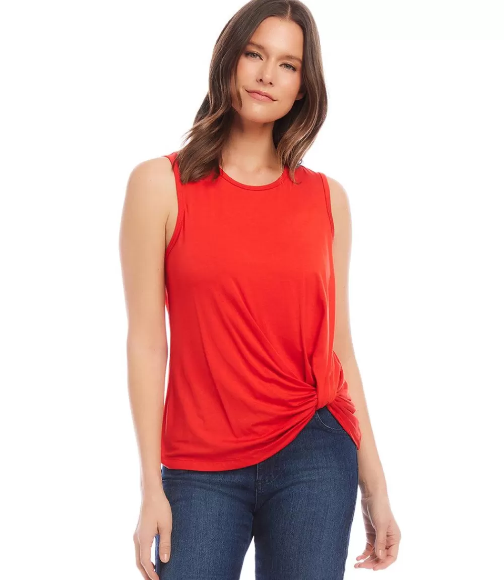 Sleeveless Pick Up Top>Karen Kane Discount